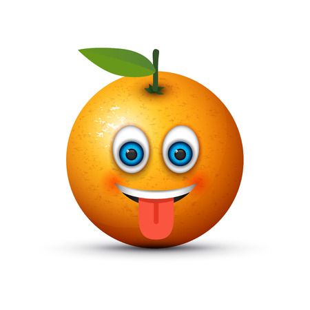 tongue out emojiのイラスト素材