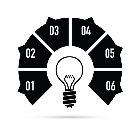 Lightbulb ideaのイラスト素材
