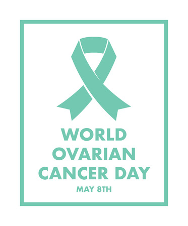 ovarian cancer awarenessのイラスト素材