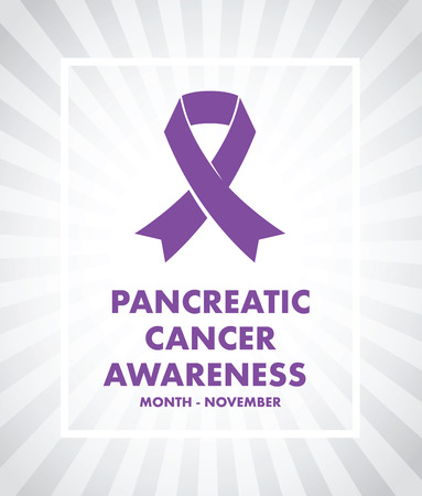 pancreatic cancer awarenessのイラスト素材