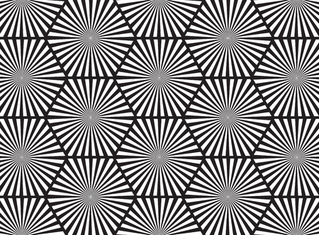 Black and white abstract line backgroundのイラスト素材