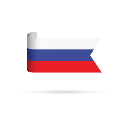 russian flagのイラスト素材