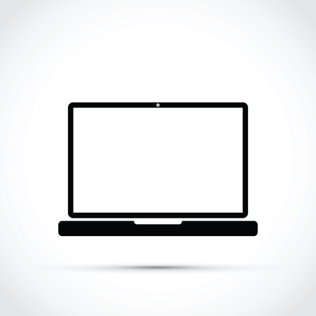 Laptop icon.のイラスト素材