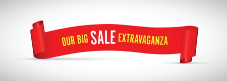 Our big sale extravaganzaのイラスト素材