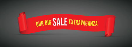 Our big sale extravaganzaのイラスト素材