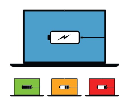 Computer chip iconのイラスト素材