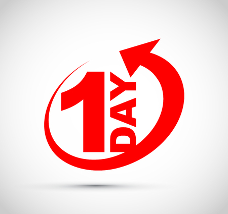 One day iconのイラスト素材