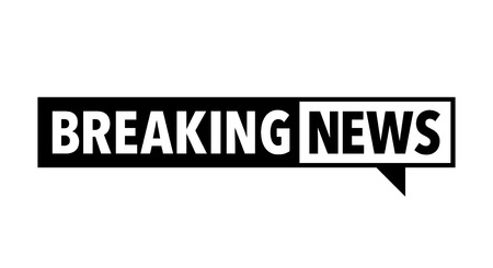 Breaking news iconのイラスト素材