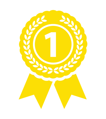 First place medalのイラスト素材