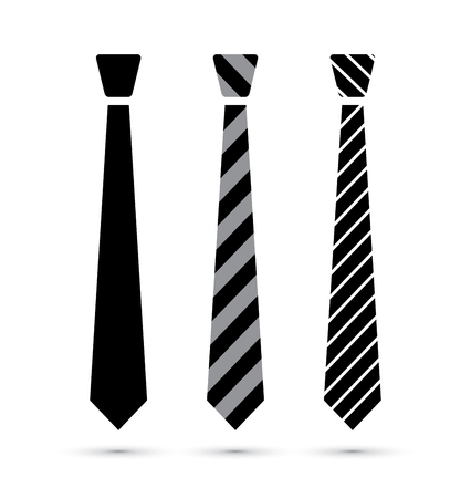 Black tie setのイラスト素材