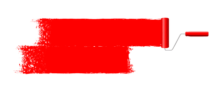 red Paint backgroundのイラスト素材