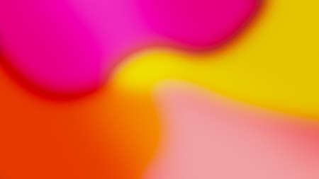 Soft Colourful Wavy Abstract Noise Pink Orange Backgroundの写真素材