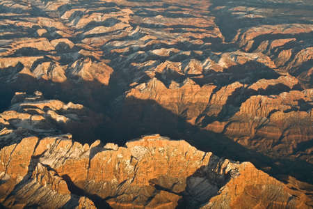 Bryce Canyon, Utah from the air の写真素材