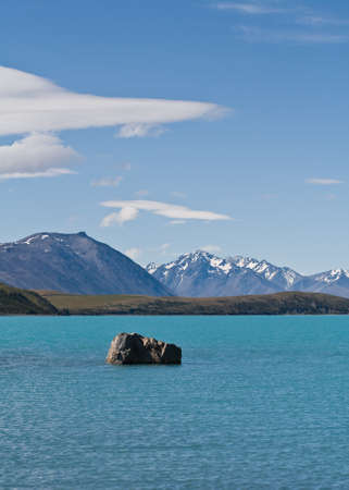 Lake Tekapo, South Island, New Zealand の写真素材