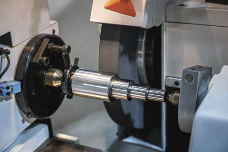 Industry milling mechanical turning metal working process metals parts ,Manufacturing industrialの写真素材