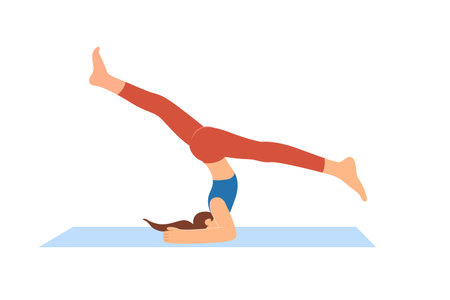 Practicing yoga daily helps the body maintain good flexibility.