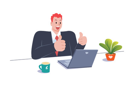 Graphic illustrations about data communication.のイラスト素材