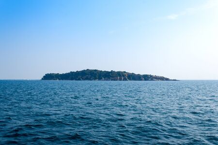Island on the Blue Sea, Pattaya Thailandの写真素材