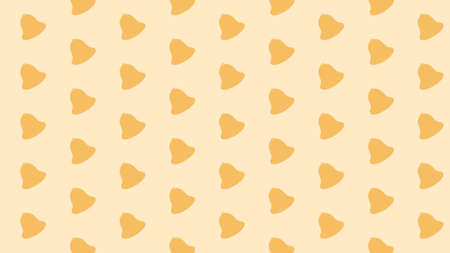 Bell Comic Cartoon Cute Clean Pastel color Static Animation Background. Seamless loop simple pattern backgroundの写真素材