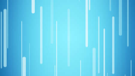 Blue Cartoon Speed Line Horizontal Background. abstract minimal geometric lines streaming backgroundの写真素材
