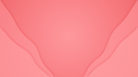 Sweet Pink Lover Clean Color Wave Product Showcase Background. abstract minimal geometric lines Wave motion backgroundの写真素材