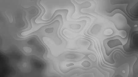 Abstract Wood Grain Wave Pattern Black And White Map Background. Abstract backgrounds to offer a distinctive look according to your preferences.の写真素材