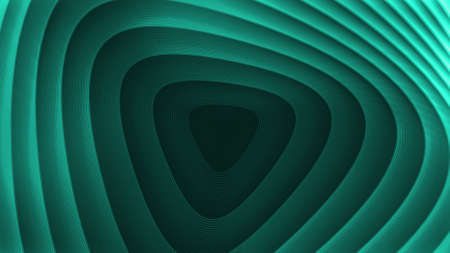 Abstract Radio Wave Paper cut Infinity Zoom VJ Loop Background. wave motion Endless zoom Loop Animation background.の写真素材