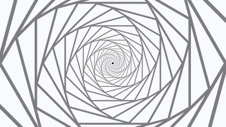 Black And White Line Art abstract Spiral Background. Abstract Line Graphics Black And White Backgroundの写真素材