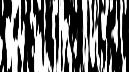Abstract Wood Grain Wave Tiger Pattern Black And White Mapの写真素材