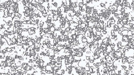 Cells are Infected with Virus Black And White Background Fire Burn Paper Map. Displacment map color overlay backgroundの写真素材