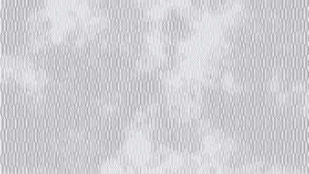 Abstract Grid Cross lines Knitting Yarn Black And White Overlay Background. Abstract Overlay Static Paper Scratch Overlay Black And White Background Textureの写真素材