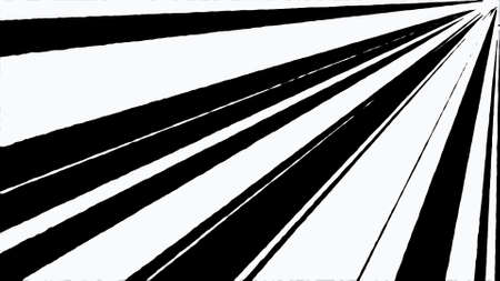 4K Comic Cartoon Super Fast Speed line From Corner Black And White Background. Anime Comic Speed Lines. Anime motion background. Fast Speed line Black and White.の写真素材