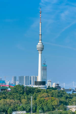 Wuhan Guishan TV Towerのeditorial素材