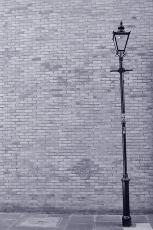 Blue-toned street scene (London)の写真素材