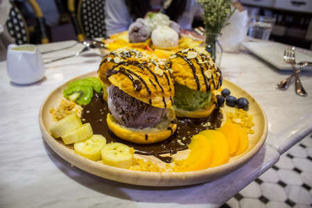 Ice creamの写真素材