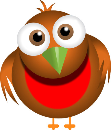 cute robinのイラスト素材