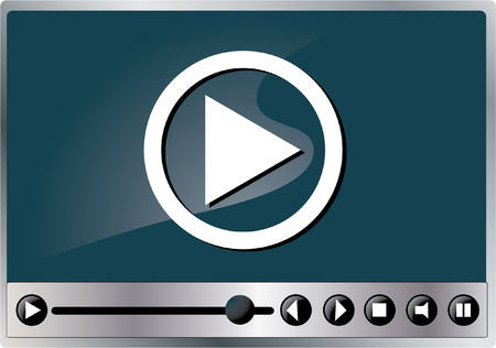  MEDIA PLAYERのイラスト素材