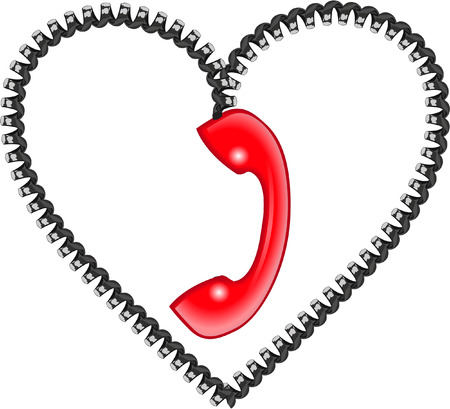 love line heartのイラスト素材