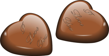 Love chocolatesのイラスト素材