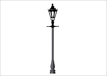 lamp postのイラスト素材