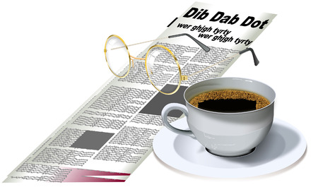 morning coffeeのイラスト素材