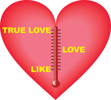 TRUE LOVE HEARTのイラスト素材