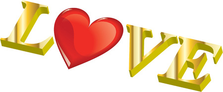 LOVE HEARTのイラスト素材