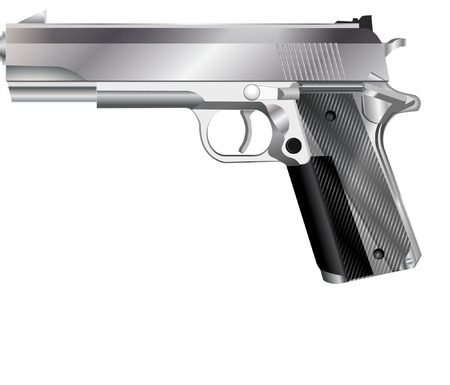 hand gunのイラスト素材