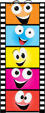 funny filmのイラスト素材
