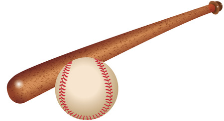 BASEBALLのイラスト素材