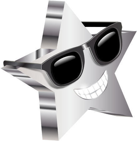 cool starのイラスト素材