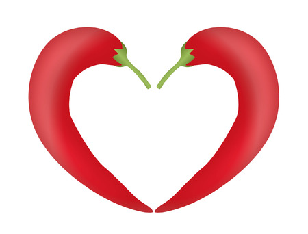 chilli heartのイラスト素材