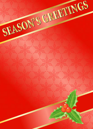CHRISTMAS CARD のイラスト素材