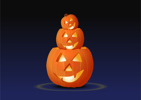 HALLOWEEN PUMPKINのイラスト素材